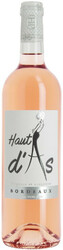 Вино "Haut d'As" Bordeaux AOC Rose