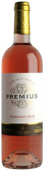 Вино "Premius" Rose, Bordeaux AOC