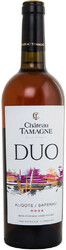 Вино Шато Тамань, "Дуо" Розовое сухое