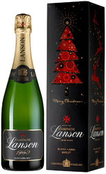 Шампанское Lanson Black Label Brut, gift box