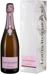 Шампанское Louis Roederer, Brut Rose AOC, 2014, "Grafika" gift box