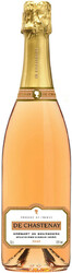 Игристое вино "De Chastenay" Crеmant de Bourgogne AOC Brut Rose