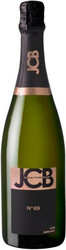 Игристое вино "JCB" №69 Rose Brut, Cremant de Bourgogne AOP