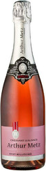 Игристое вино Arthur Metz, Brut Rose, Cremant d'Alsace AOP