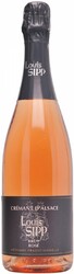 Игристое вино Louis Sipp, Cremant d'Alsace Rose Brut AOC