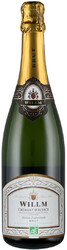Игристое вино Willm, Cremant d'Alsace AOC Brut BIO