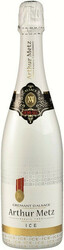 Игристое вино Arthur Metz, "Ice" Blanc Demi-Sec, Cremant d'Alsace AOP