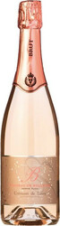 Игристое вино Chateau de Bellevue, Brut Rose, Cremant de Loire AOP