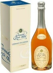 Игристое вино "Grande Cuvee 1531" de Aimery Cremant de Limoux Rose, gift box