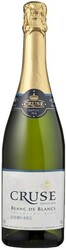 Игристое вино Cruse, Blanc de Blancs Demi-sec