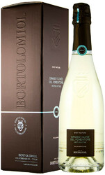 Игристое вино Bortolomiol, Grande Cuvee del Fondatore "Motus Vitae", Valdobbiadene Prosecco Superiore DOCG, 2016, gift box