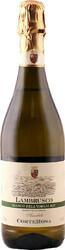 Игристое вино "Corte Rosa" Lambrusco Bianco Amabile, Dell'Emilia IGT