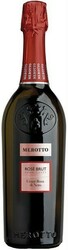 Игристое вино Merotto, "Grani Rosa di Nero", Rose Brut Gran Cuvee