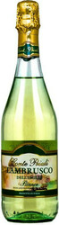 Игристое вино "Conte Priuli" Lambrusco dell'Emilia Bianco IGT