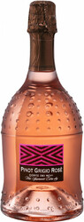 Игристое вино Villa degli Olmi, "Corte dei Rovi" Pinot Grigio Rose Spumante Extra Dry