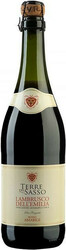 Игристое вино Contri Spumanti, "Terre del Sasso" Lambrusco dell'Emilia IGT Rosso Amabile