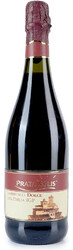 Игристое вино Prata Solis, Lambrusco dell'Emilia IGP Rosso Dolce