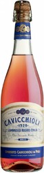 Игристое вино Cavicchioli, Lambrusco Rosato Emilia Dolce