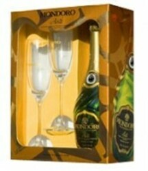 Игристое вино Asti "Mondoro", 2 glasses pack