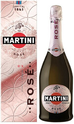 Игристое вино "Martini" Rose Extra Dry, gift box