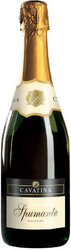 Игристое вино "Cavatina" Spumante Bianco Dry