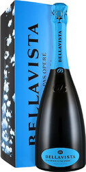 Игристое вино Bellavista, Franciacorta Gran Cuvee "Pas Opere", 2012, gift box