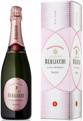Игристое вино Guido Berlucchi, "Cuvee Imperiale" Max Rose, Franciacorta DOCG, gift box