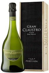 Игристое вино Castillo Perelada, "Gran Claustro" Brut Nature, gift box