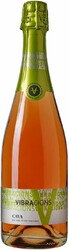 Игристое вино Cavas Masachs, "Vibracions" Cava Brut Rose