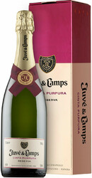 Игристое вино Juve y Camps, Cava "Cinta Purpura" Reserva Brut, gift box