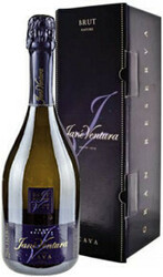 Игристое вино Jane Ventura, "Gran Reserva" Brut Nature, Cava DO, 2007, gift box