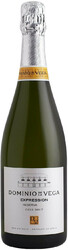 Игристое вино Dominio de la Vega, "Expression" Brut Reserva, Cava DO, 2016, gift box