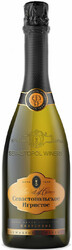 Игристое вино "Севастопольское Игристое" Полусухое