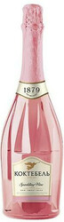 Игристое вино Коктебель, Розовое полусладкое