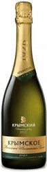 Игристое вино Крымский винный завод, Российское Шампанское "Крымское" Брют