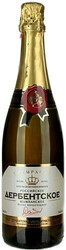 Игристое вино "Дербентское", Российское шампанское полусладкое