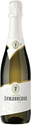 Игристое вино "Цимлянское" Российское Шампанское Полусухое