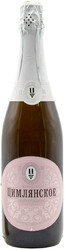 Игристое вино "Цимлянское" Игристое Полусладкое Розовое