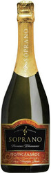 Игристое вино "Сопрано" Белое полусладкое