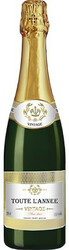 Игристое вино "Toute L'Annee" Vintage Semi-doux
