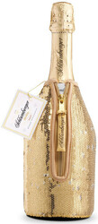 Игристое вино Schlumberger, Sparkling Brut Vintage, in Bottle Cooler with sequins