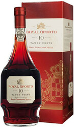Портвейн "Royal Oporto" 10 Year Old Tawny Porto, Douro DOC, gift box