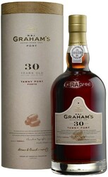 Портвейн Graham's 30 Year Old Tawny Port, gift tube
