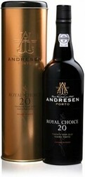Портвейн Andresen, "Royal Choice" 20 Year Old Tawny Porto, in tube