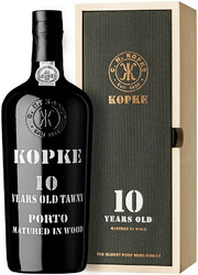 Портвейн Kopke, 10 Years Old Porto, gift box