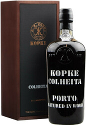 Портвейн Kopke, Colheita 1985 Porto, wooden box