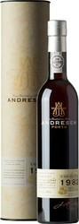Портвейн Andresen, Colheita Port, 1982, gift tube, 0.5 л