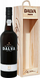 Портвейн "Dalva" 10 Years Old Porto, gift box