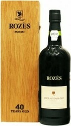 Портвейн Rozes Over 40 years old, gift box