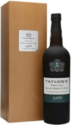 Портвейн Taylor's, Very Old Single Harvest, 1966, wooden box